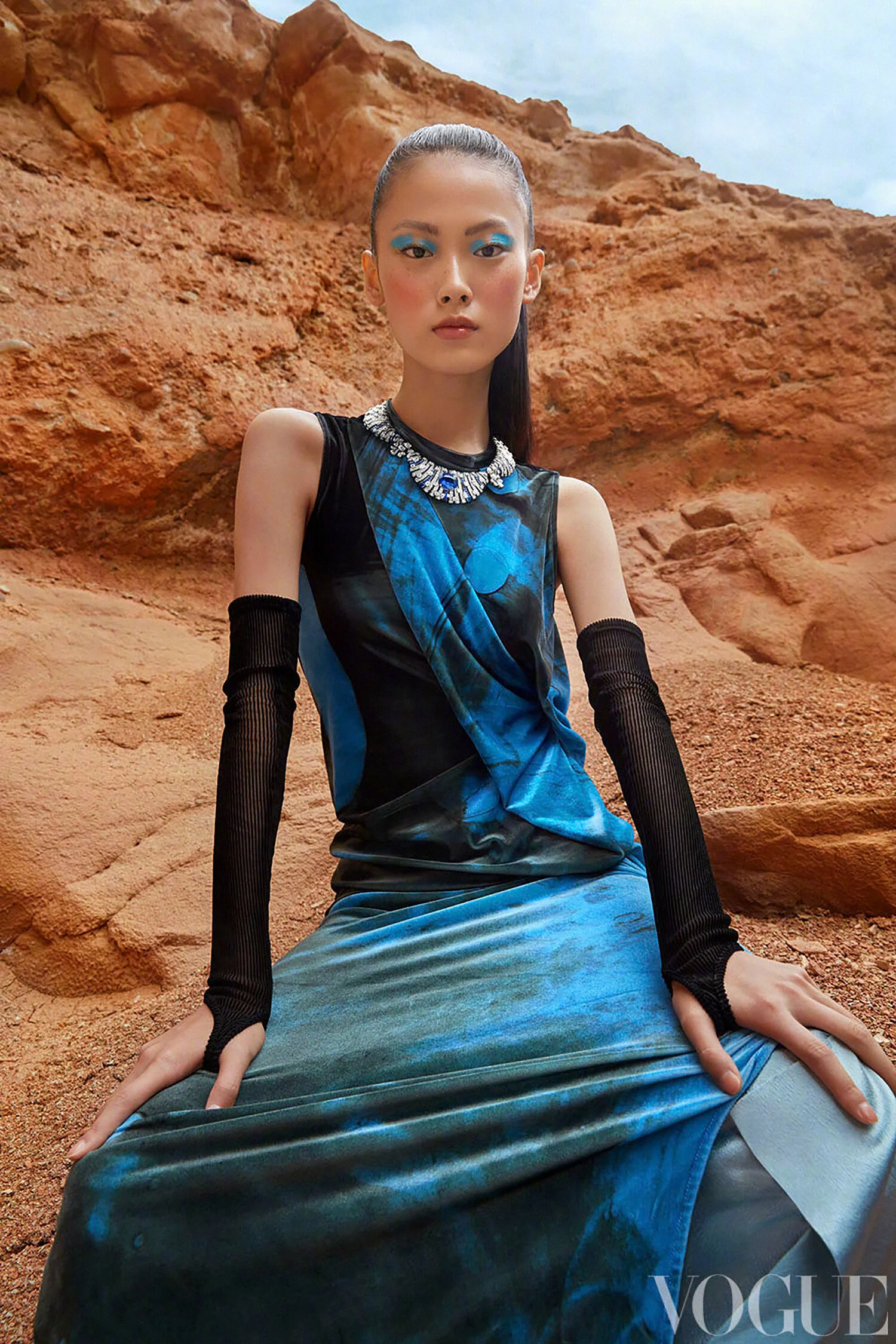 Margaret Zhang's Vogue China Debut: Fan Jinghan by Ma Hallun